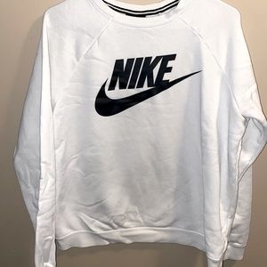 White Nike Crew Neck